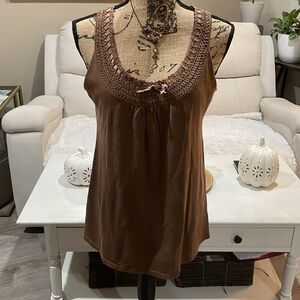 I-N-C Brown Top